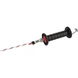 Kép 2/2 - Kapufogantyú akasztós,  6 mm-s Litzclip csatlakozóval  fekete