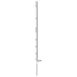 Kép 1/5 - Prémium műanyag villanypásztor karó, fehér 107 cm, 5 db/cs