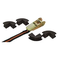 Egyrészes rakományrögzítő négy élvédővel,