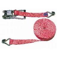 Kétrészes racsnis spanifer, 10 m x 50 mm vörös