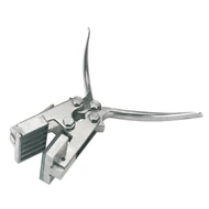 Tetováló fogó karos áttétellel, 10mm, 10 számos 2 soros