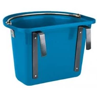 Abrakos vödör akasztóval, füllel kék