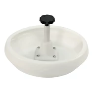 Malacetető tál, műanyag, J-kampóval