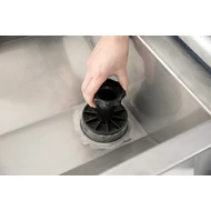 Záródugó lejtős nemesacél itatóvályúhoz