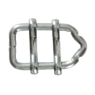 Horganyzott szalagcsatlakozó, max 13 mm széles szalaghoz, 10 db/cs.