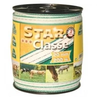 villanypásztor szalagok 200 m hosszú,40 mm széles