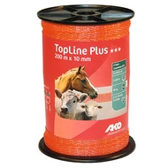  villanypásztor szalag, 200 m x 10 mm, narancs