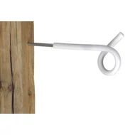 Távtartós fűzőszemes szigetelő, 25 cm-s rögzítőcsavarral 5 db/cs.