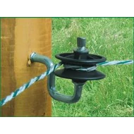 Sarok szigetelő vezetékhez , görgős-