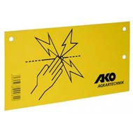 Figyelmeztető tábla AKO