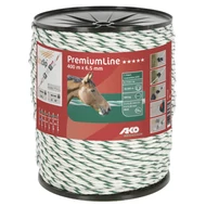 Prémiumline villanypásztor kötél 400 m , fehér/zöld