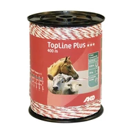 Topline Plus villanypásztor vezeték 400 m , fehér/vörös