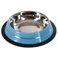 Rozsdamentes színes etető edény, 450 ml