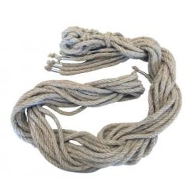 Kenderkötél, 250 cm, 4-szálú, 8 mm