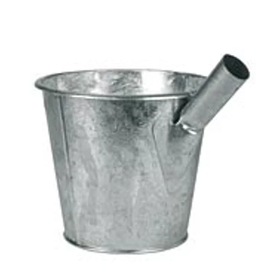 Trágya merő horganyzott, 6,5 l,