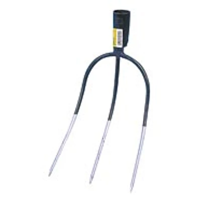 Szénavilla 3 ágú nyél nélkül, 28 x 20 cm