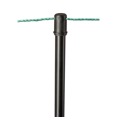 Tartalék karó 27266-os hálóhoz, 90 cm, két heggyel, fekete színű