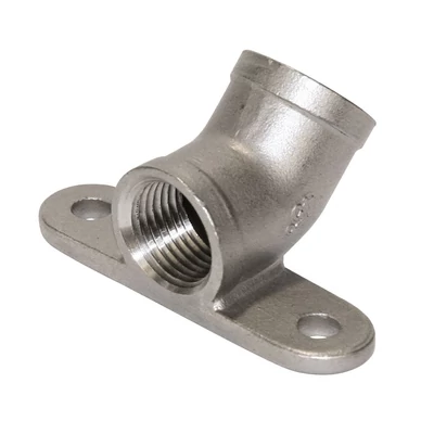 Szelepcsonk, nemesacél, hajlítás 30 °