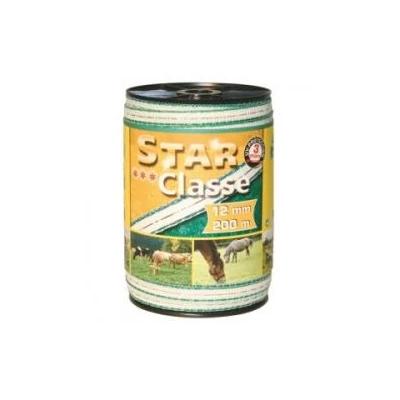 villanypásztor szalagok 200 m hosszú,12 mm széles