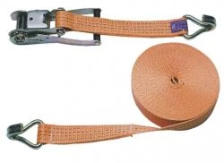 Kétrészes racsnis spanifer, 30 m x 50 mm narancs,