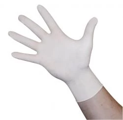 Latex Basic egyszer használatos kesztyű L