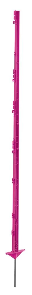 Classic műanyag karó pink, dupla taposóval, 156 cm
