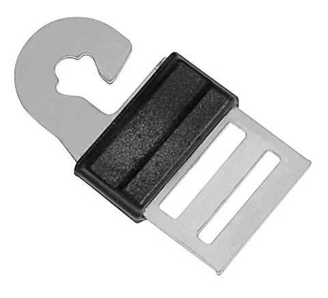 Litzclip kapufogantyú összekötő szalaghoz, 10/20 mm